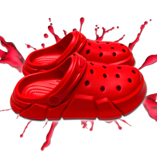 Boy's Red Clogs, Craytown Brand, Big Kids' C11-J4