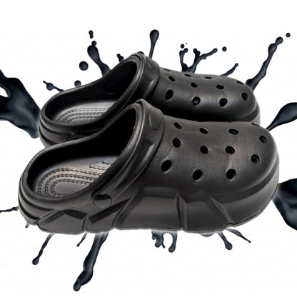 Boy's Black Clogs, Craytown Brand, Big Kids' C11-J4