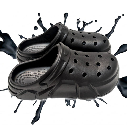 Boy's Black Clogs, Craytown Brand, Big Kids' C11-J4